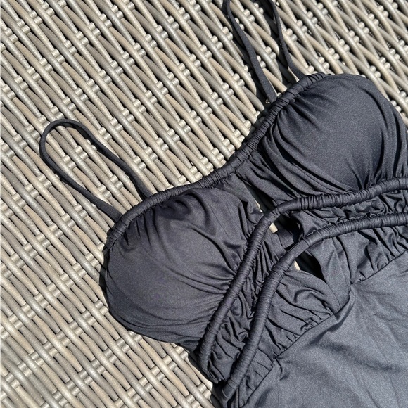 Becca Black One Piece Swimsuit - Size S - NWT - Picture 5 of 16